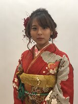 カットスペースウィッチ(Cut Space WITCH)&nbsp;成人式　お支度