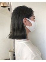 モワ 仙台(Mois)&nbsp;【mois 】ぷつんボブolive color☆(仙台／青葉区)