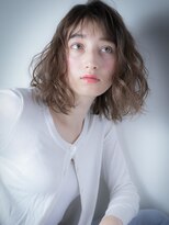 カバーヘア ブリス 戸田公園西口店(COVER HAIR bliss) ヘムライト大人ガーリー抜け感ロングボブw戸田公園20代30代40代