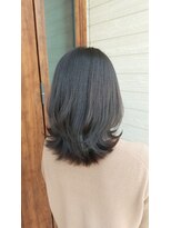 イコウヘアデザイン(icou hair design)&nbsp;ナチュラルウルフ☆ミディアム