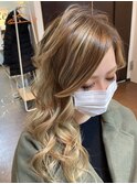 綺麗め片寄せスタイル
