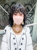 テトヘアー(teto hair) スパイラルパーマ クルクルパーマ 強めパーマ 外国人風 黒髪