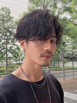 ロンドガルマン 名古屋(Lond GULLMAN)&nbsp;Ryu指名大きめの波巻きパーマで大人の色気を