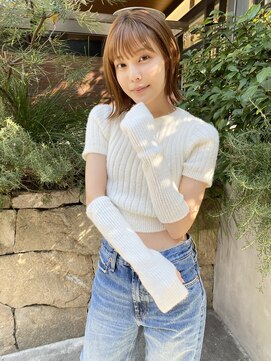 ムード カナザワ(mood kanazawa) 外ハネ×色っぽミディアム