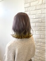 ラグ バイ シゲルカットクラブ 神田久志本店(lag)&nbsp;裾カラー