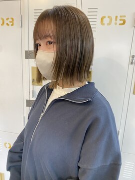 ユイマァル 岡山店(YUIMARL) 切りっぱなしボブ