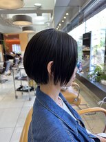 キサ ファータ 恵比寿(kisa fata) 大人可愛い20代30代40代黒髪ショートボブ ボブパーマ