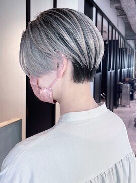 アイティー バイ アルバム 浦和店(IT by ALBUM) 秋色ネビージュオリーブカラー_ba454741