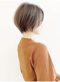 可愛い前髪ありひし形マッシュボブ/20代/30代/40代/ショート
