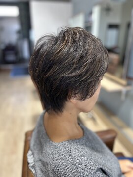 イルファ セイユウ 上野芝店(ehl:fa SEIYU) 白髪ぼかしシュートレイヤー