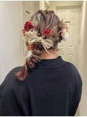 フワフワ前撮りヘア