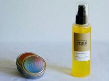 エマ(EMMA)の雰囲気（自社製品のmauシリーズはヘアオイルとミツロウワックスです。）