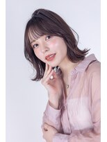 ブリング バイ スノードロップ 吉祥寺(BRING by Snowdrop)&nbsp;黒髪/グレーベージュ/レイヤーロング/前髪パーマ/吉祥寺