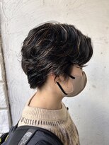ロイジー(roijir)&nbsp;【表参道　roijir】ハイライトカラー×ショートパーマ