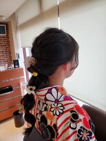 レイフィールド 滝の水店&nbsp;アップスタイル玉ねぎヘアセット