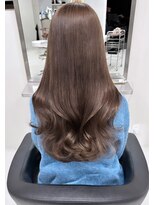 ベレーザシェルト(Beleza scelto)&nbsp;6749艶髪グレーベージュミルクティーアッシュ韓国レイヤーロング