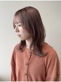 10代20代/ピンクベージュ/ピンク/ダブルカラー