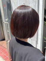 アン(Hair make un)&nbsp;ピンクブラウン