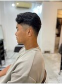 MEN'S HAIRくせ毛カバー刈り上げショート
