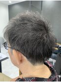 2ブロック×アップバングミディアム