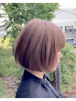 ルプラ ガーデン(le-pla garden)&nbsp;ボブ#ピンクベージュ#ブリーチ#ダブルカラー#豊橋#豊川#田原