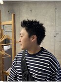 大人のスパイキーショート/ザクザクな質感に