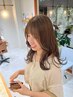 上質カラー＋シャンプー・ドライ ￥8800