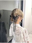 ツインアレンジ/パーティーヘアー/天神/福岡