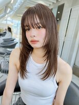 ロンド エスポワール 錦糸町(Lond espoir)&nbsp;武井/小顔似合わせカット/ウェーブミディアム/メディアルカラー