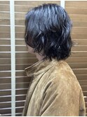 雰囲気抜群!!ミディアムパーマスタイル