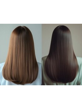 【髪質改善ストレート/トリートメント】SNSでも話題の圧倒的な艶髪が手に入る♪忙しい朝も楽にまとまる◇