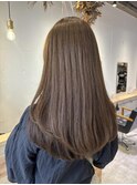 小辻 艶髪☆レイヤーカット×オリーブベージュ Aujua