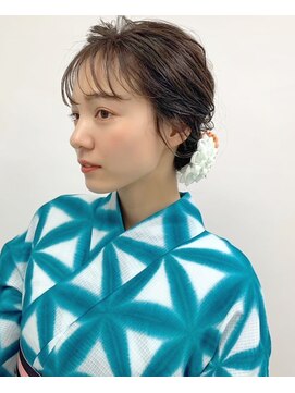 キイ ギンザ(k.e.y GINZA) 浴衣アレンジ