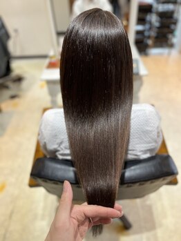 アレッタ 大森町(aletta)の写真/[駅近&マンツーマン]蓄積型髪質改善なら<aletta>へ♪長くお洒落が続く,最善の提案をしてくれるのが嬉しい♪