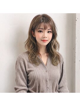 ヘアデザイナーズサロン 三嶋 【毛先Sカールパーマでコテ巻き持続】
