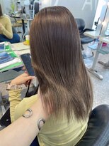 美容室 サワコ 国府店(SAWAKO) tossyオリジナルのヘーゼルベージュ