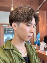 エリマバイフィフス 調布(elima by fifth)&nbsp;調布メンズパーマニュアンスパーマフェザーパーマセンターパート