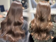 乾かすだけで韓国女優級。“無重力パーマ”でふんわり立体フォルム。