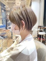 バンプ ギンザ(BUMP GINZA)&nbsp;30代40代50代ショート白髪ぼかし銀座くびれ　松