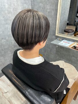 グラック(glac) ショート/ベリーショート/アンブレラカラー/シルバー