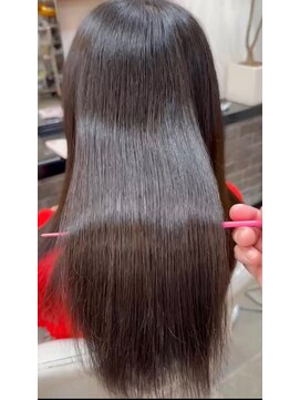 スタジオノブ(Studio nob) 【髪質改善】ココナッツストレート/傷まない髪質改善/うるツヤ髪