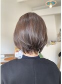 ナチュラルショートボブ