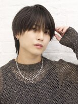 エイド 本店(aid)&nbsp;メンズナチュラルショートマッシュウルフ地毛風縮毛矯正