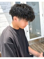 ユイマァルスロウ 倉敷(YUIMARLSLOW)&nbsp;倉敷メンズサロン20代30代波巻きツイストスパイラルパーマ