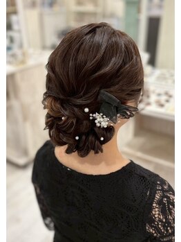 ケイティ(Keity)の写真/梅田5分【電話予約&キャッシュ払い】でヘアセット¥2000~!早朝6時~予約OK!結婚式などの大切な日に♪