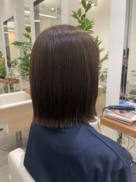 カッツ 駅家店(CUT S) 初カラー×透明感ブラウン
