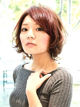 ヘアメイク フレンシア(hair make flencia) ヘルシーレディッシュミディアム