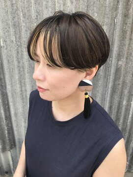 スワッグ(Swag) 前髪インナーカラー ハンサムショート