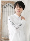 長めバングがレトロsexy★ビジカジショートG