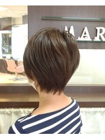 マリーインターナショナル 浦添店(MARIE INTERNATIONAL) ショートヘアショートボブベージュブラウン